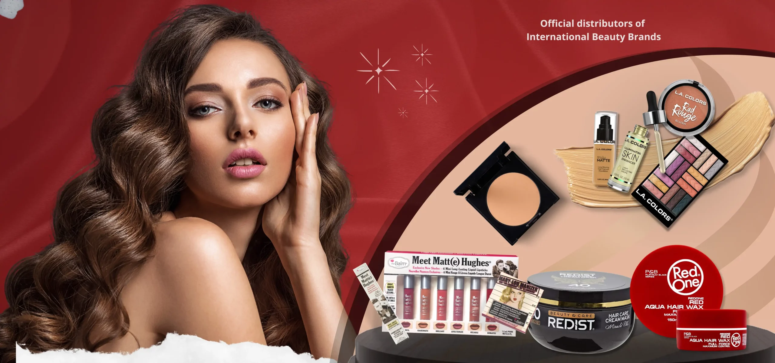 Cosmetics Winter Sale Ad Banner